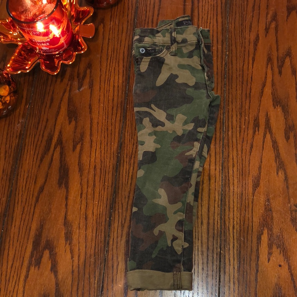 Size 3T Ralph Lauren Polo Camo Jeans.